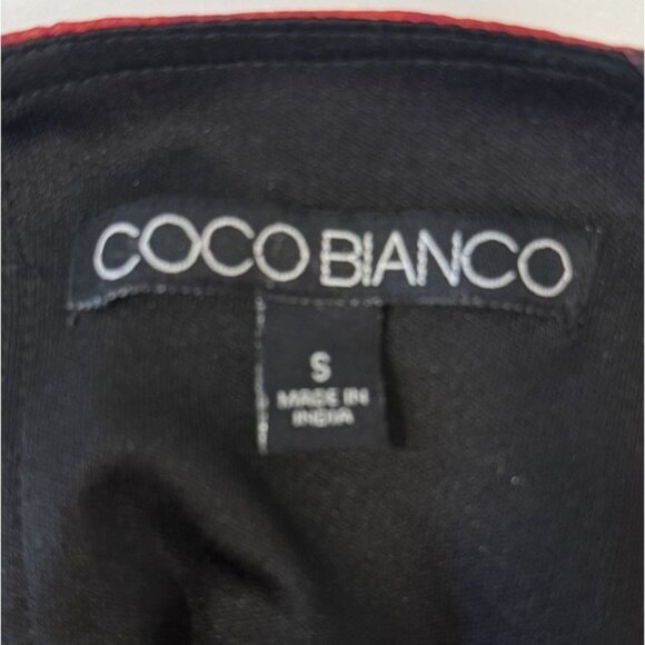 Coco Bianco Boho Print Halter Tunic Top S Multicolor Orange Pink  Festival EUC - Picture 6 of 6